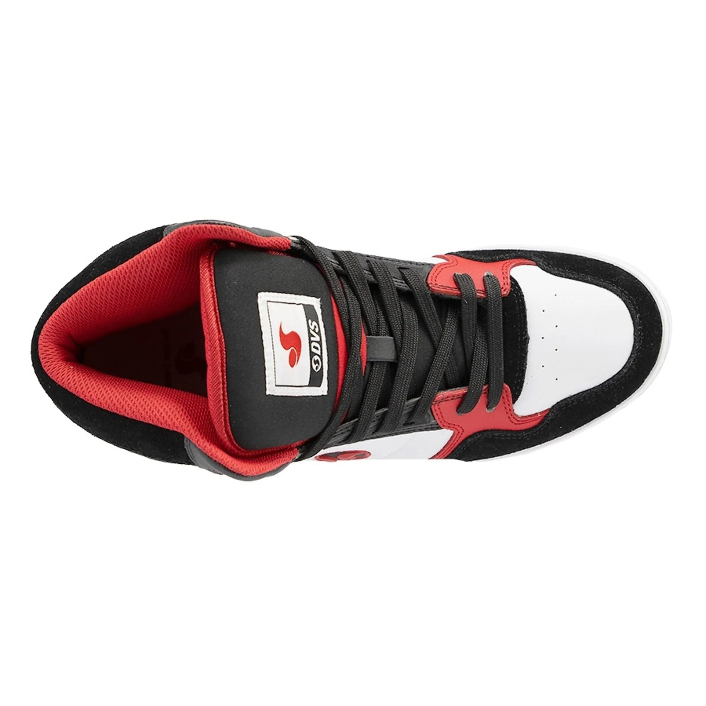 DVS Honcho White Black Red Suede