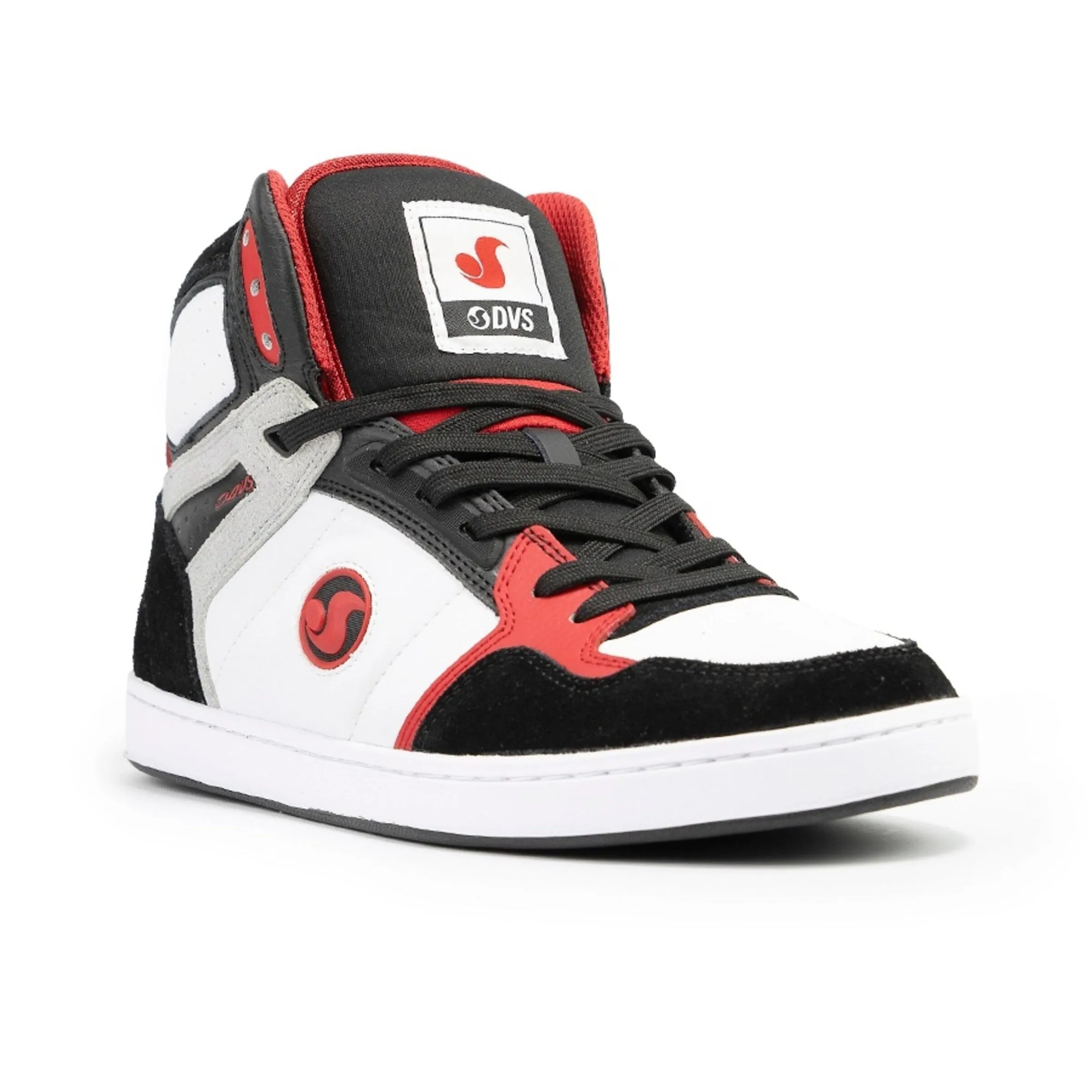 DVS Honcho White Black Red Suede