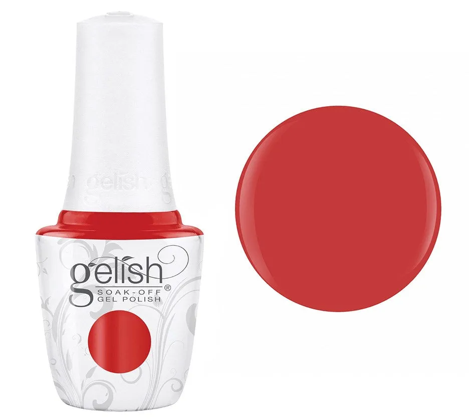 Gelish Professional Gel Polish Put On Your Dancin' Shoes - Red Creme - 15ML