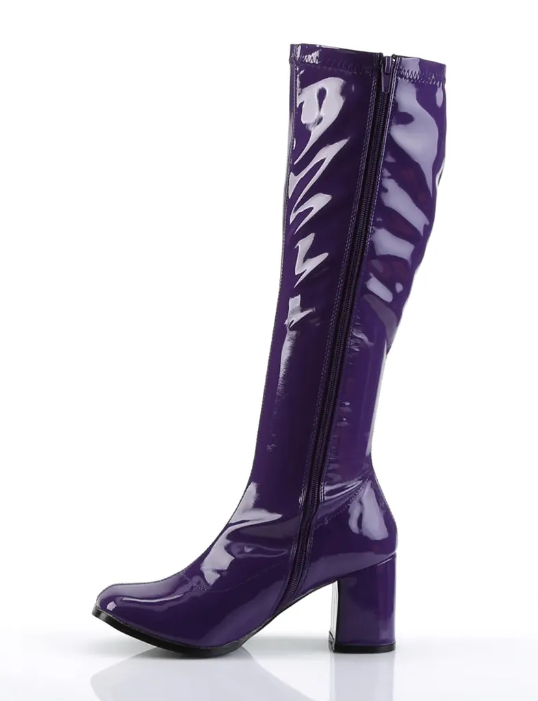 GOGO 300 BOOTS - PURPLE STRETCH ✰ PRE ORDER ✰