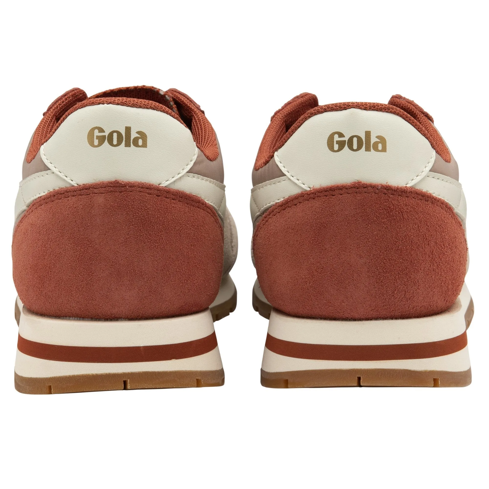 Gola Daytona Chute Feathered Grey/Orange Spice/Off White Sneakers