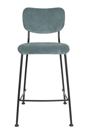 Gray Blue Counter Stools (2) | Zuiver Benson