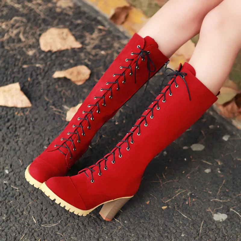 High Heels Boots Winter