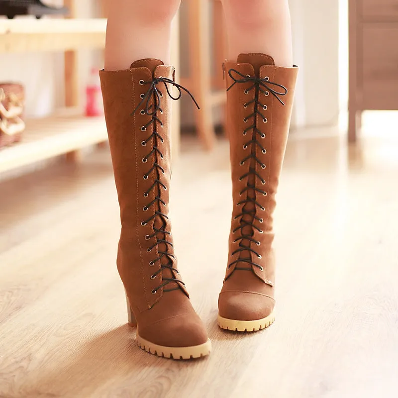 High Heels Boots Winter