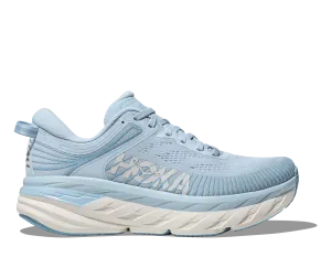 HOKA WOMENS BONDI 7 - ICE WATER / WHITE