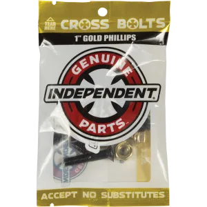 Independent Cross Bolts 1" Phillips Hardware