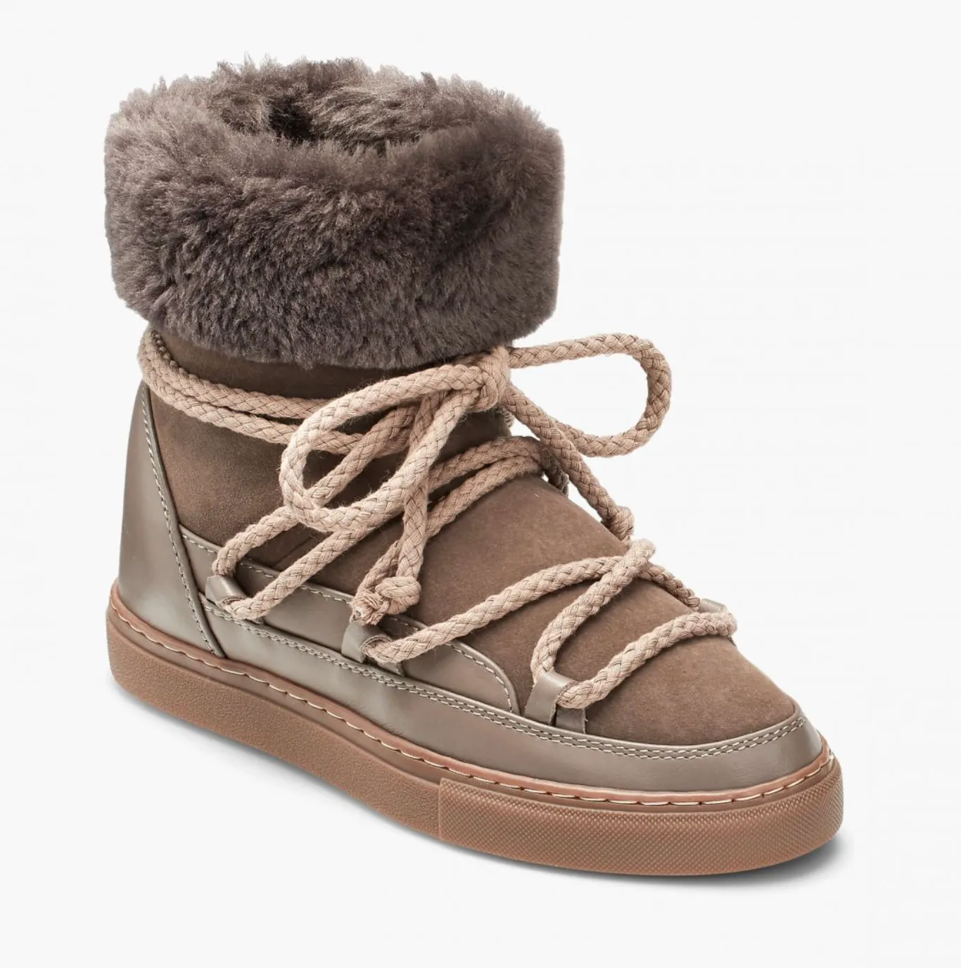 INUIKII Classic Sneaker High Taupe Boots