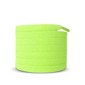 Jordan 1 Laces Basics Flat Thin - Neon Green Laces