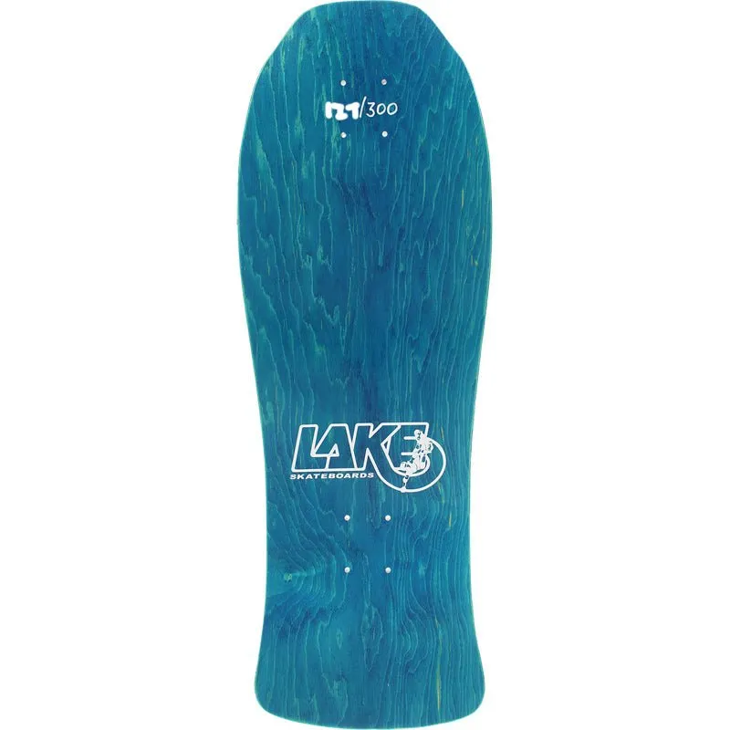 Lake 10" x 30" Blue Guts Reissue #63 of 300 Made Skateboard Deck