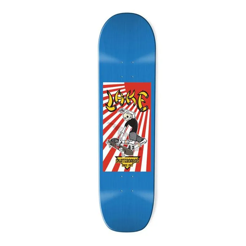 Lake 8.75" x 32.5" Rising Sun Skateboard Deck