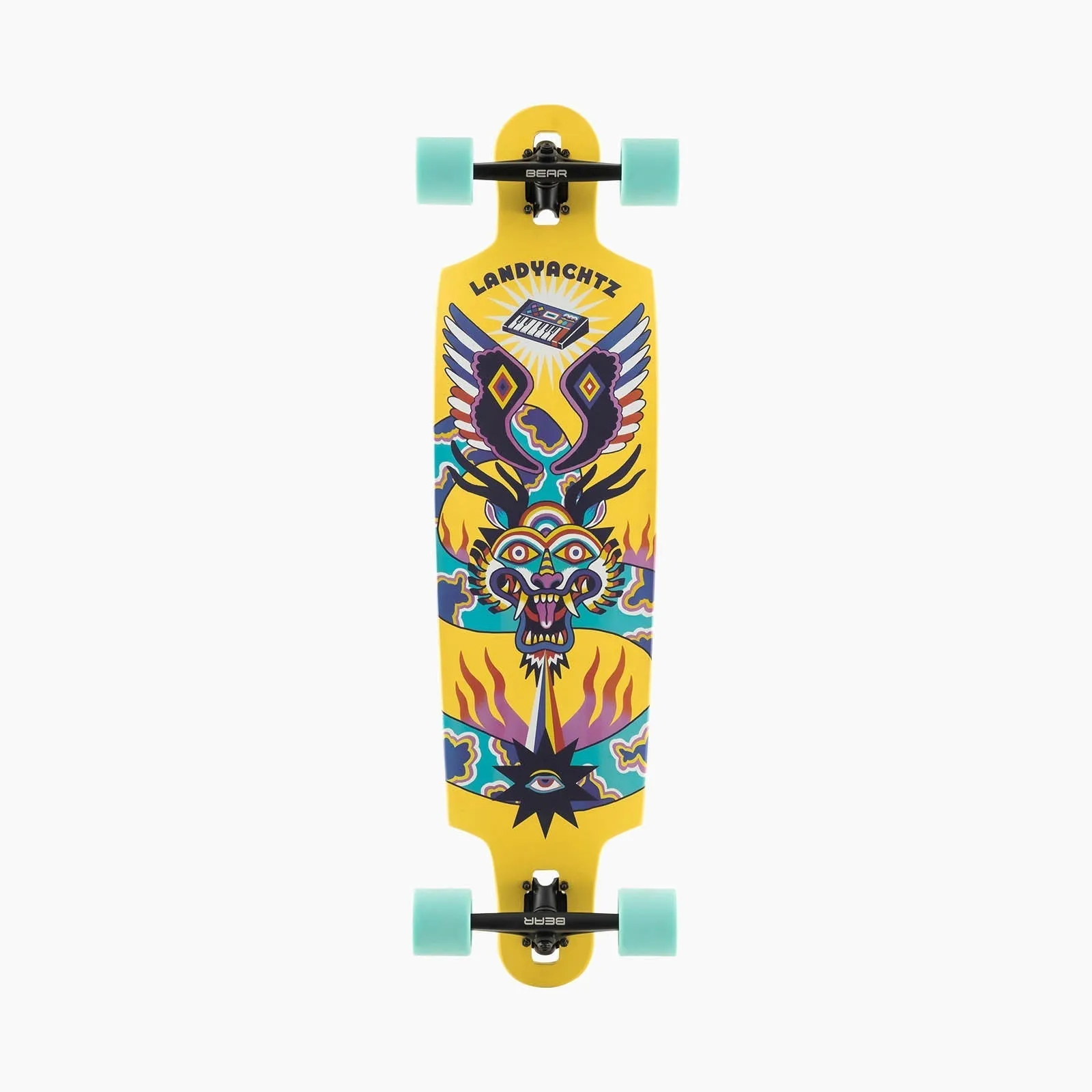 Landyachtz Drop Cat 38 Journey Longboard Complete