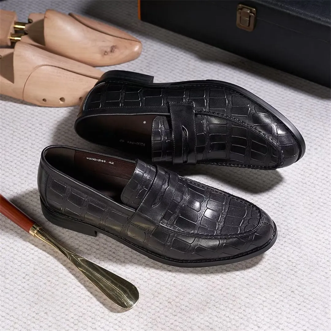 Luxe Professional Slip-On Footwear