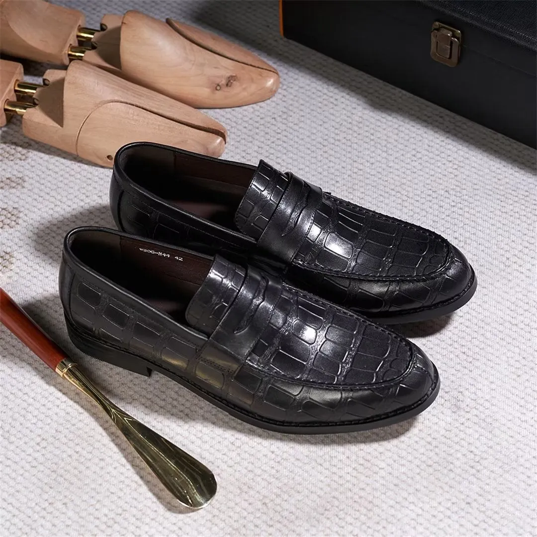 Luxe Professional Slip-On Footwear