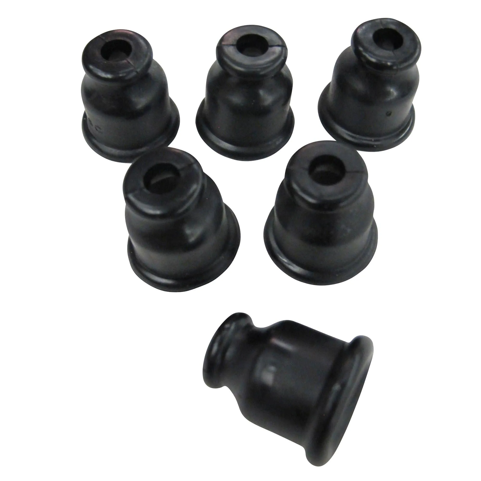 Magneto or Coil Rubber Boots - Set of 6 - For 7mm or 8mm Plug Wire