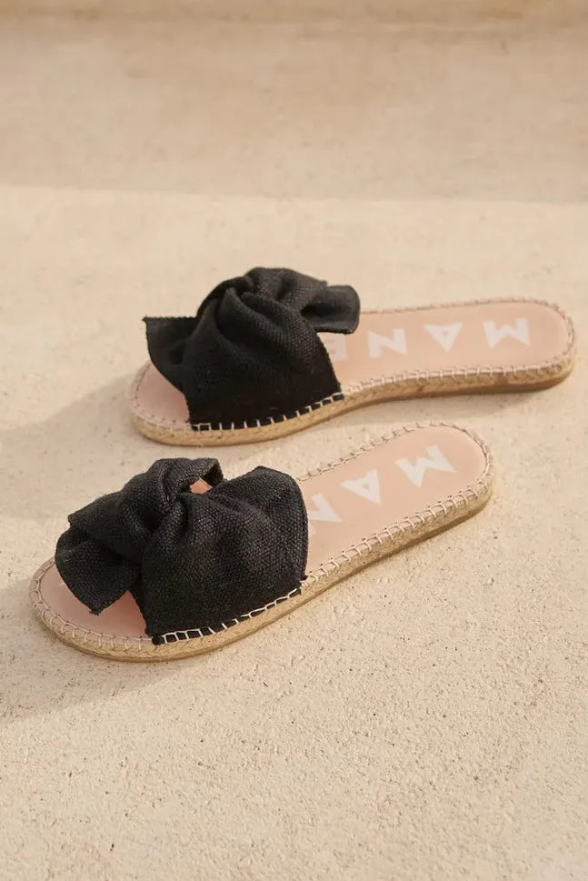 manebi sandals with knot