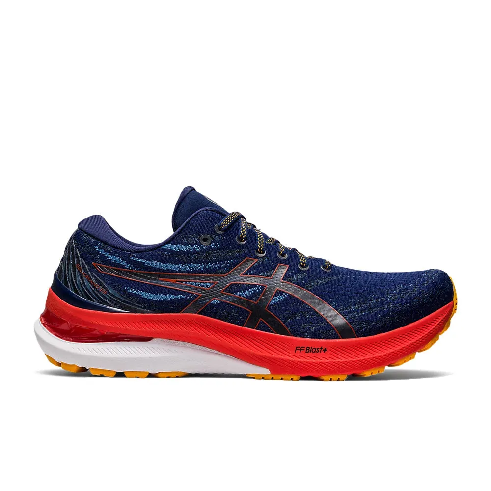 Men's Asics GEL-Kayano 29, Deep Ocean/Cherry Tomato, 12 4E Extra Wide