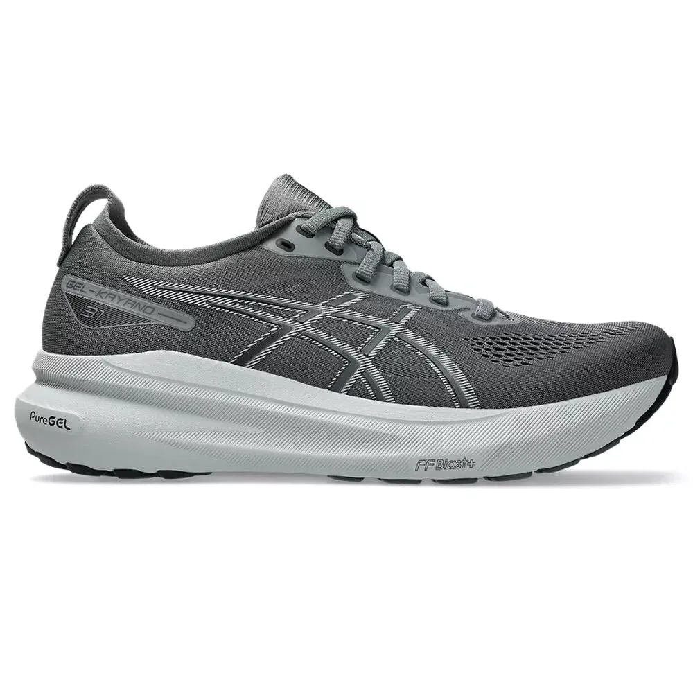 Men's Asics Gel-Kayano 31, Steel Grey/Piedmont Grey, 10.5 4E Extra Wide