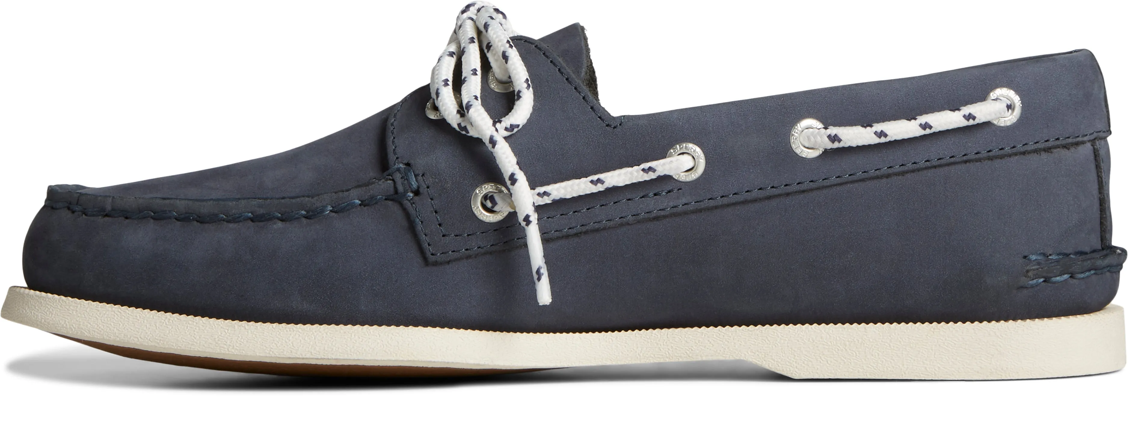 Men's Authentic Original™ 2-Eye Nautical Nubuck Navy