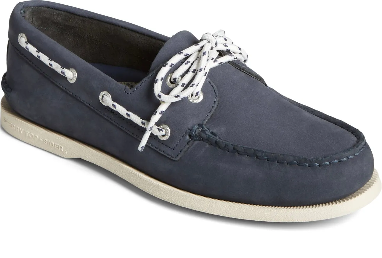 Men's Authentic Original™ 2-Eye Nautical Nubuck Navy