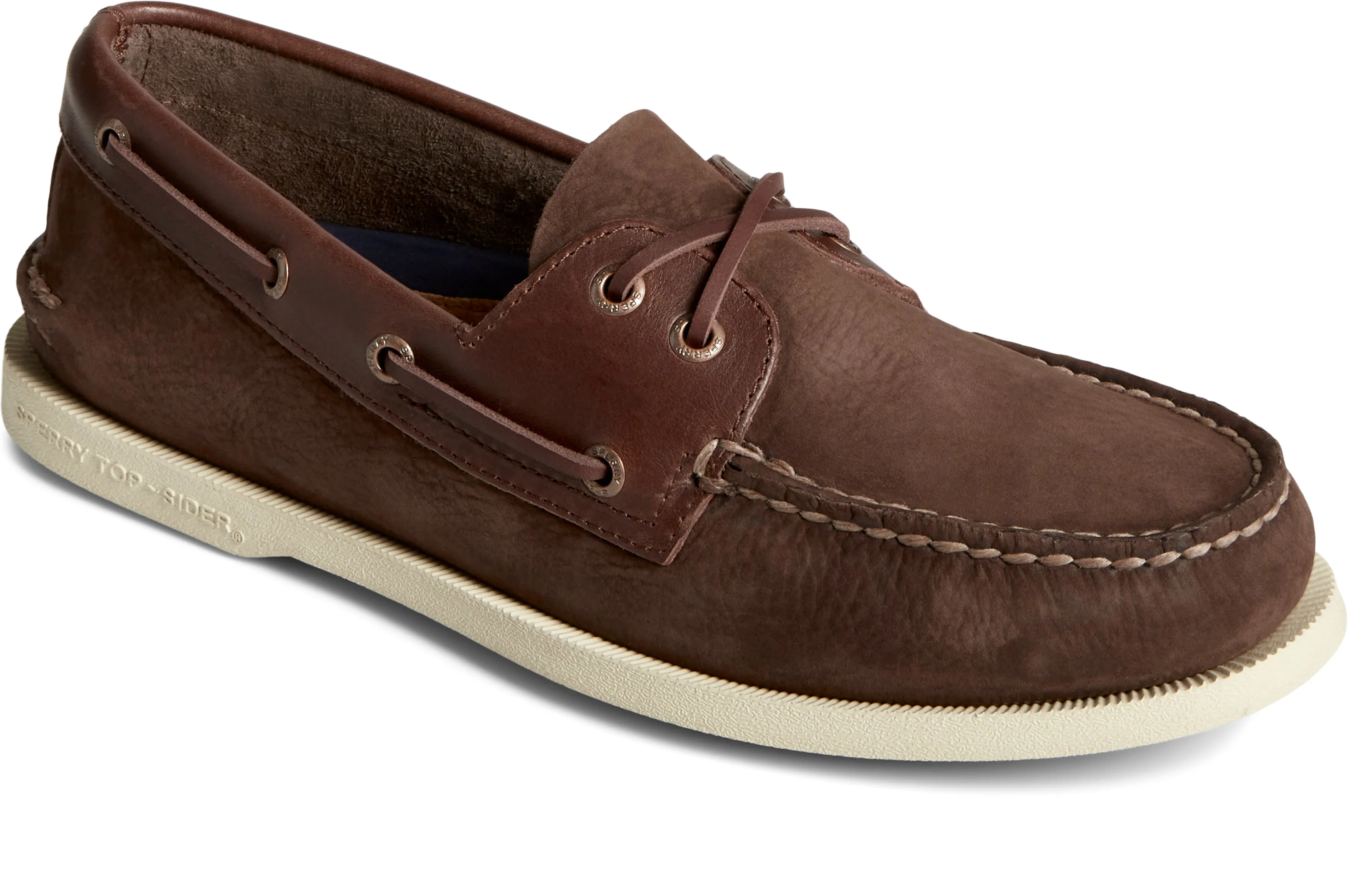 Men's Authentic Original™ 2-Eye Wide Nubuck Brown