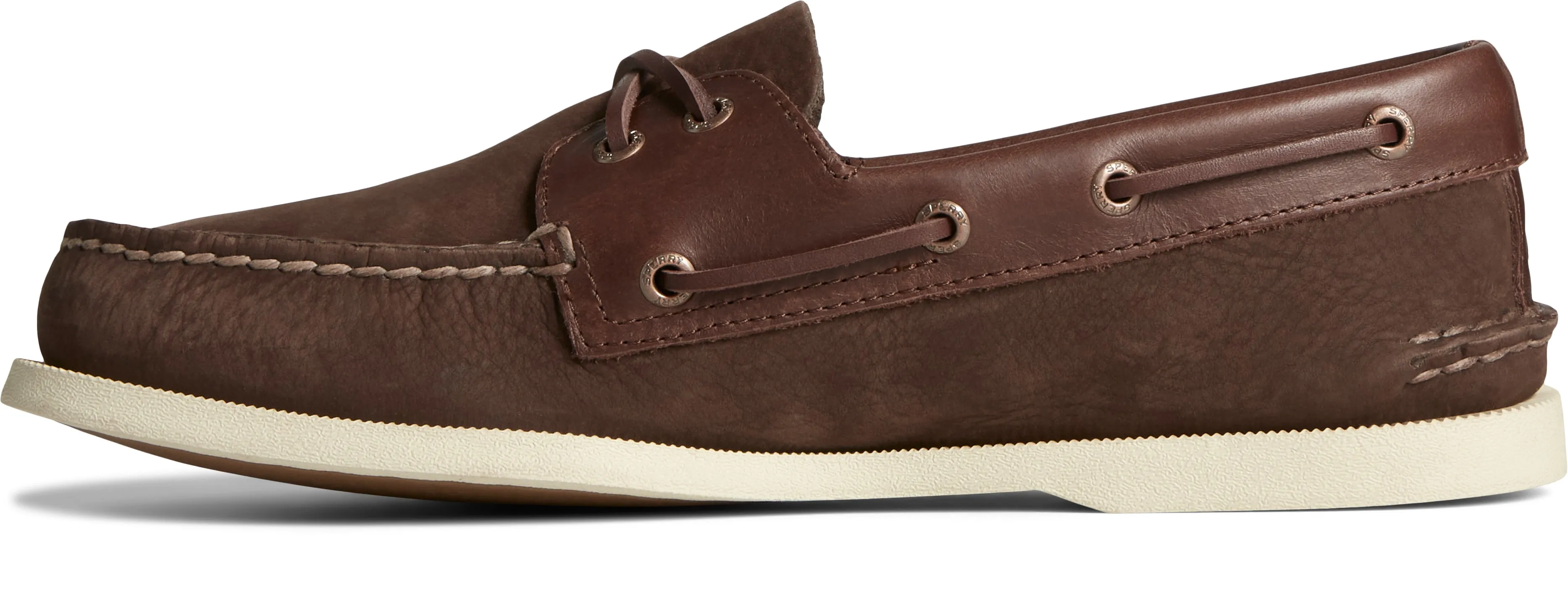 Men's Authentic Original™ 2-Eye Wide Nubuck Brown