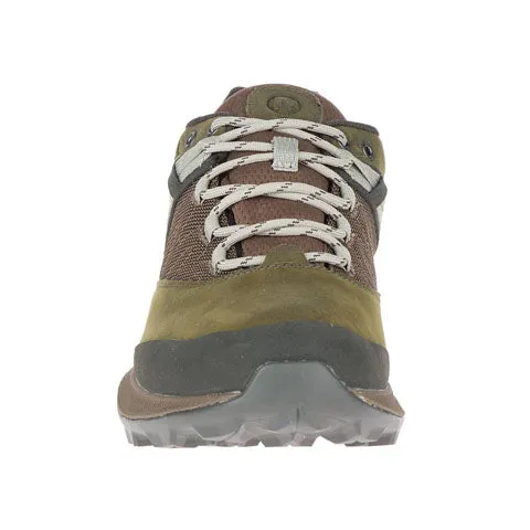 Merrell Zion Waterproof Low Hiking Shoe (Men) - Dark Olive