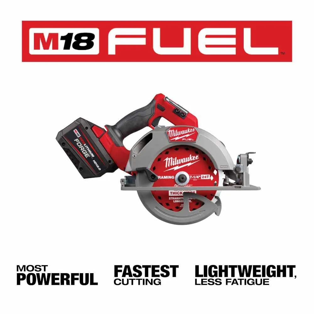 Milwaukee 2834-21HD M18 FUEL 7-1/4” Circular Saw Kit