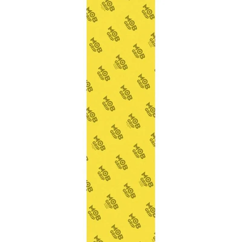 Mob Grip 9" x 33" Trans Clear Yellow Skateboard Grip Tape