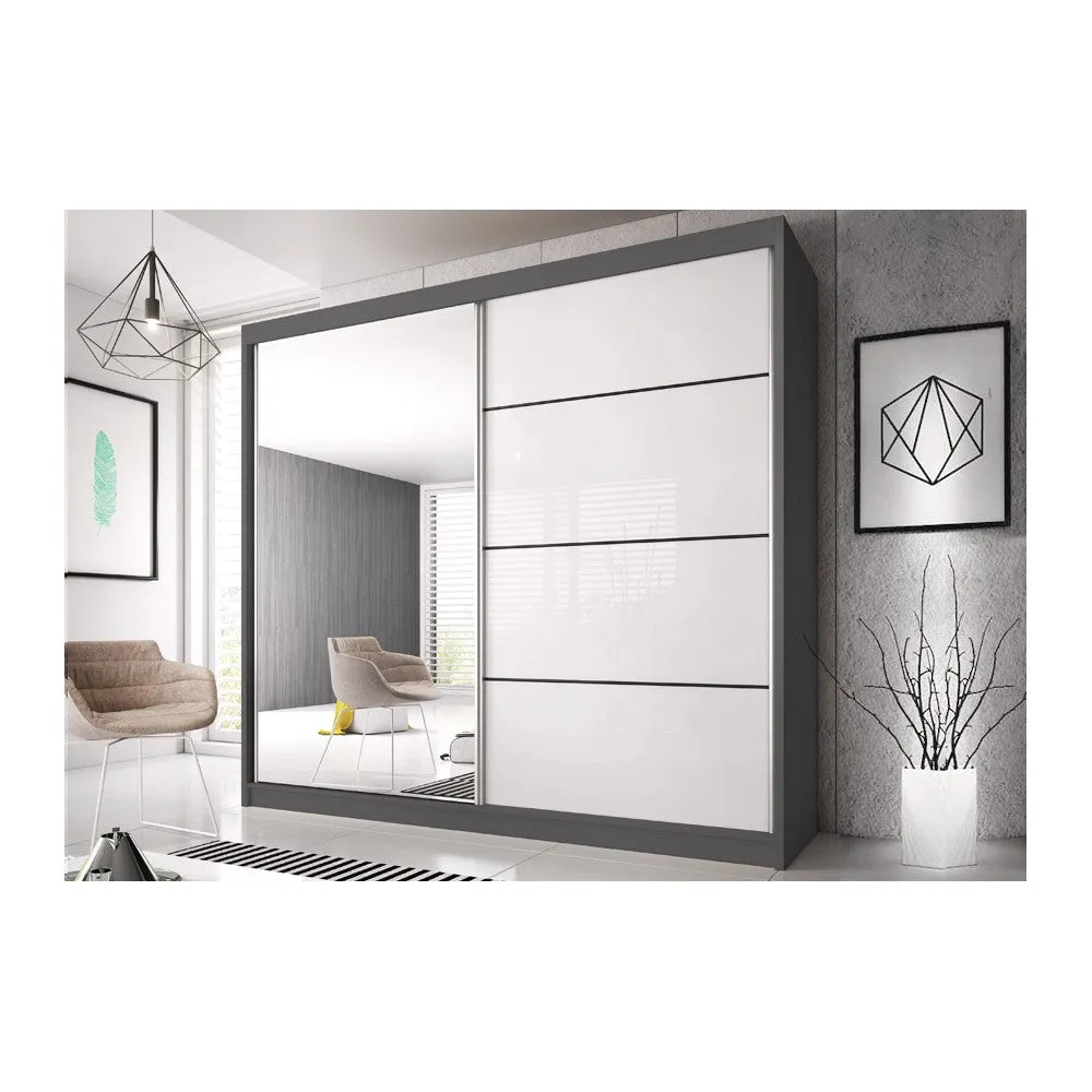 Multi 35 Sliding Door Wardrobe 203cm