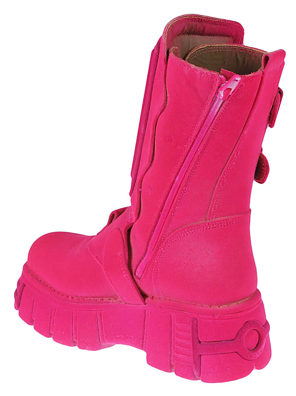 New Rock Boots Fuchsia