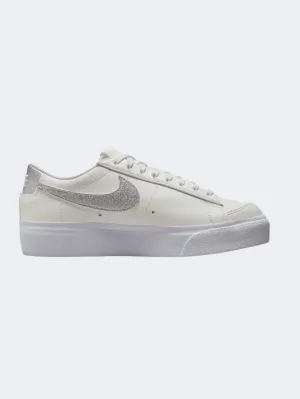 Nike Blazer Low Platform Women Lifestyle Shoes Summit White