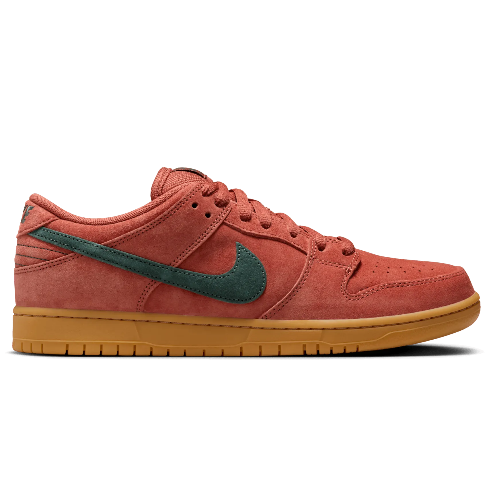 Nike SB Dunk Low Pro Skateboard Shoe - Burnt Sunrise/Vintage Green