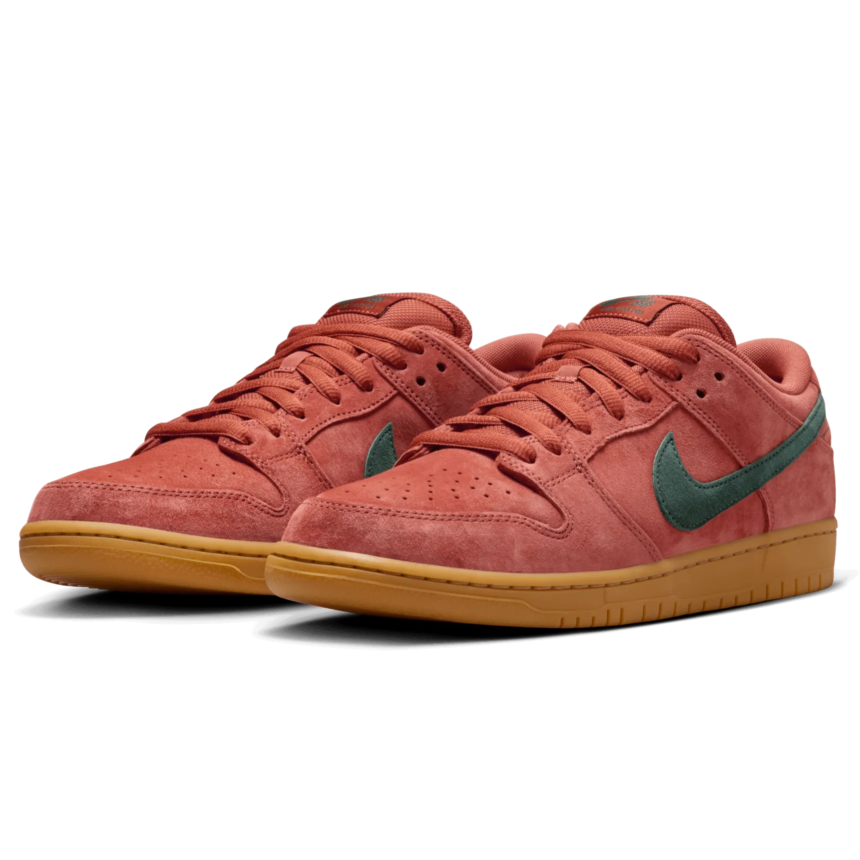 Nike SB Dunk Low Pro Skateboard Shoe - Burnt Sunrise/Vintage Green