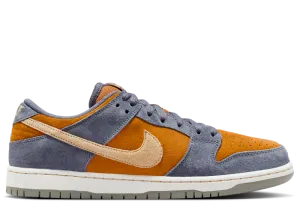 Nike SB Dunk Low Pro Skateboard Shoe - Light Carbon/Sesame-Monarch