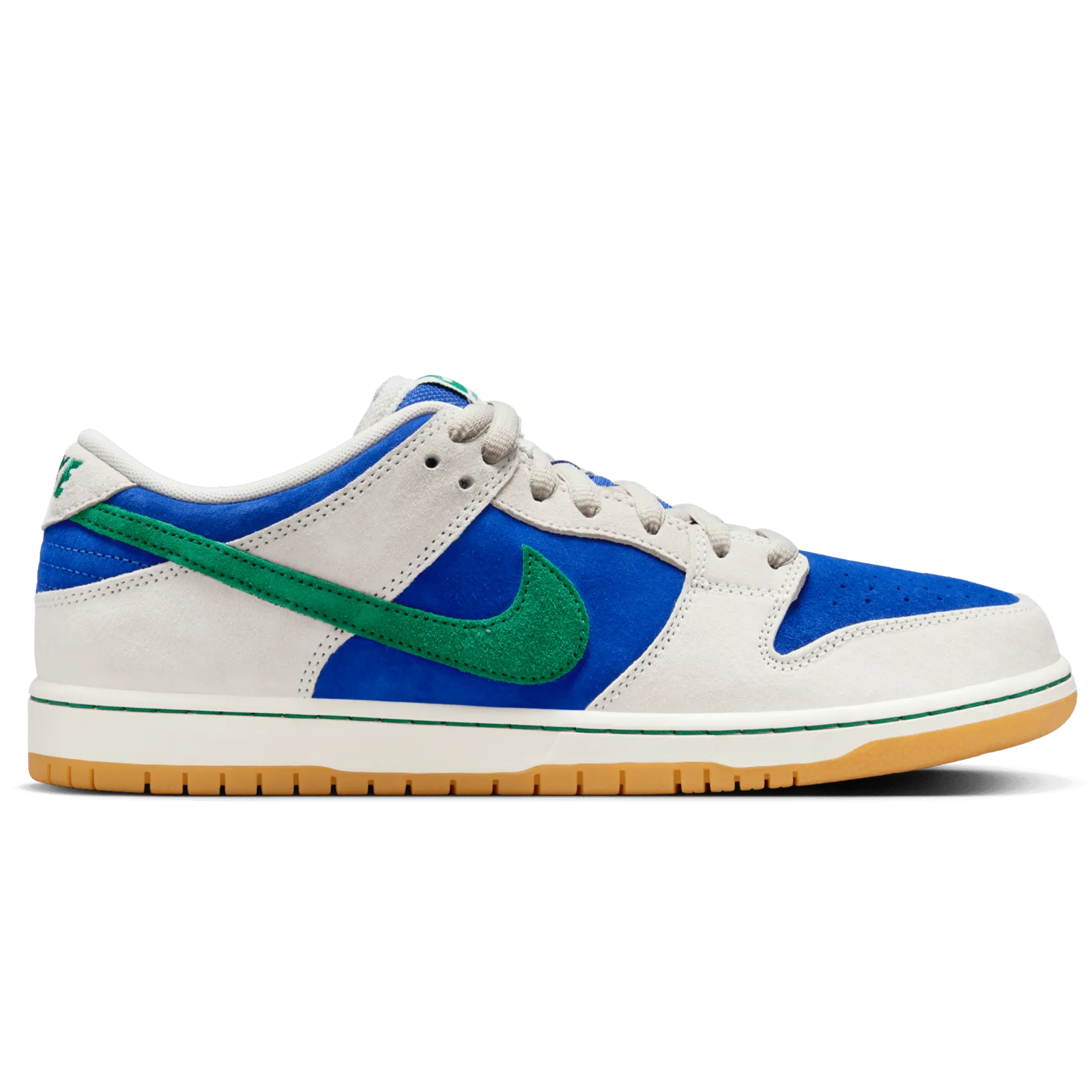 Nike SB Dunk Low Pro Skateboard Shoe - Phantom/Malachite-Hyper Royal