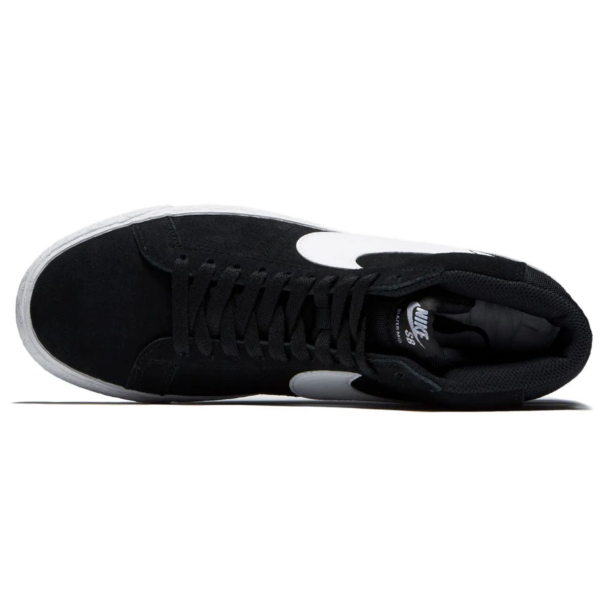 Nike SB Zoom Blazer Mid Shoes - Black/White/White