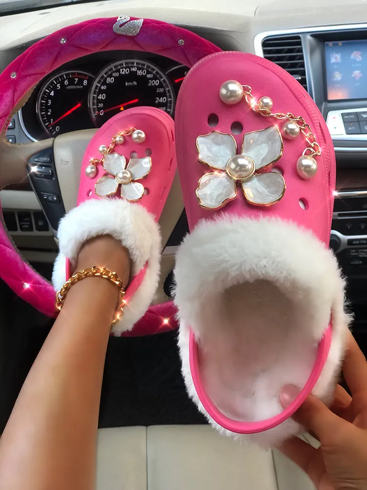 Pink Clogs