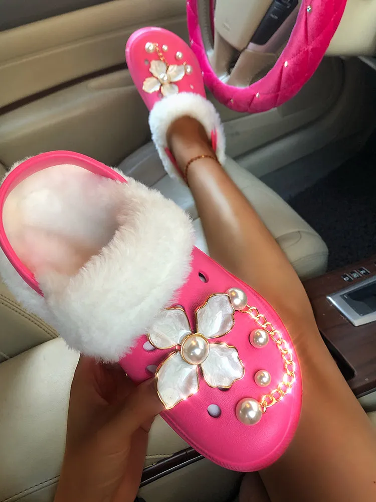 Pink Clogs