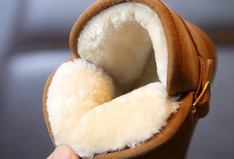 Plush Warm , Non-slip Cotton Boots