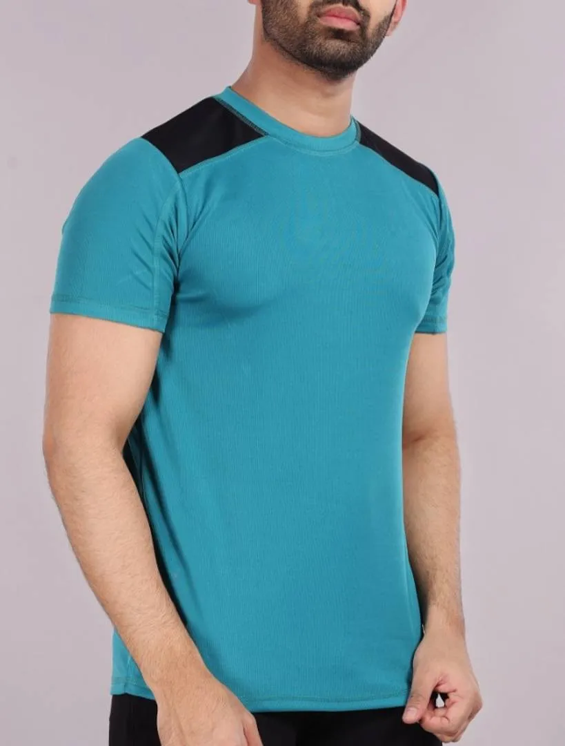 Polyester Sports TShirt Sea Green