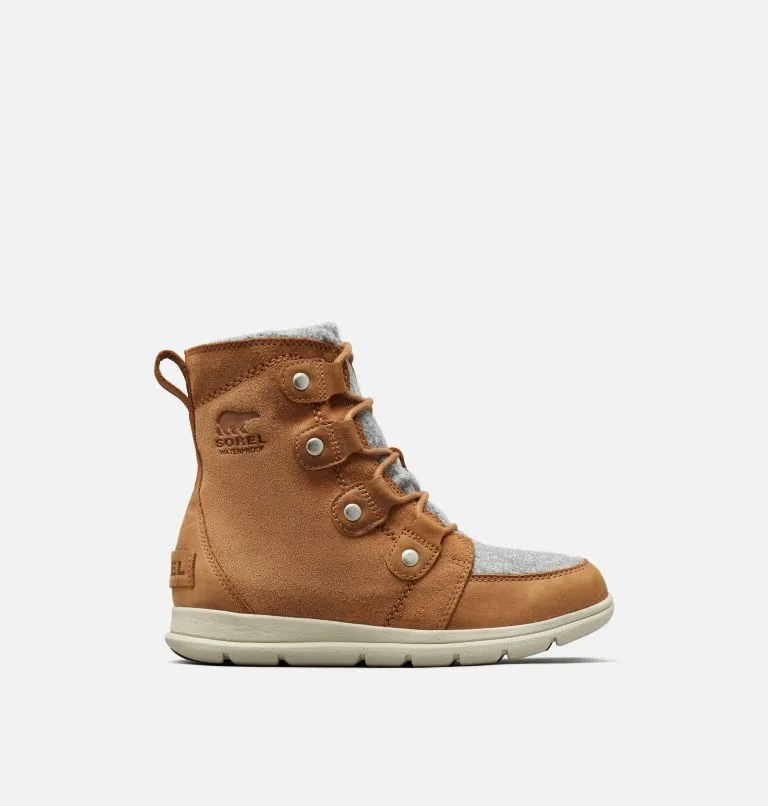 "Explorer Joan" Lace Up All Weather Boot | Camel, Quarry