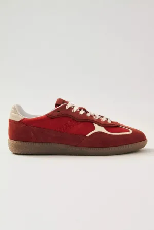 Rife Sheen Red Leather Sneakers