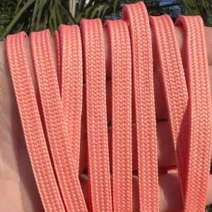 Rose Petal – 96 inch CORE Roller Skate Laces (Narrow 6mm)