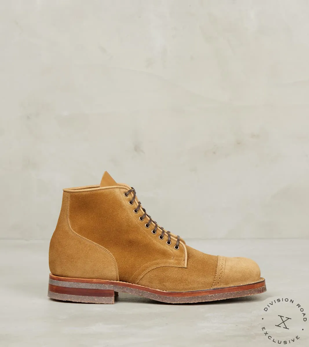 Service Boot - 2030 - Lactae Hevea - CF Stead Tobacco Janus Calf Suede