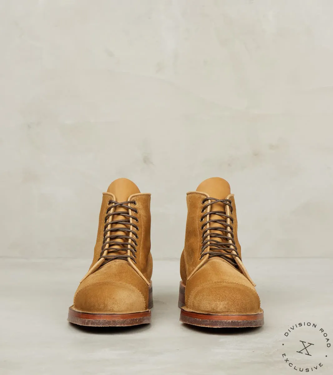 Service Boot - 2030 - Lactae Hevea - CF Stead Tobacco Janus Calf Suede