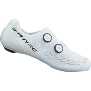 Shimano S-PHYRE RC9 (RC903) Shoes; White; Size 48 Wide