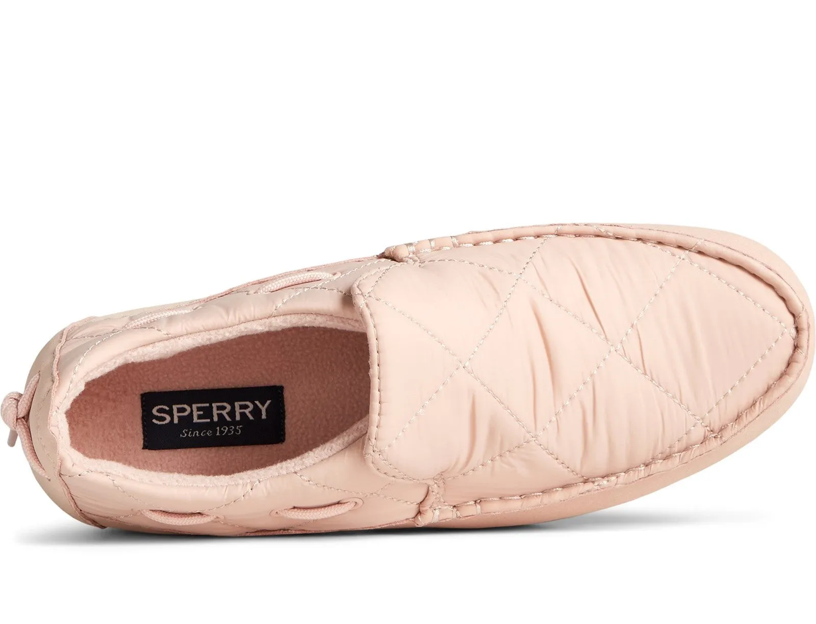 Sperry Moc-Sider Nylon Quilted Womens Slip On Shoe