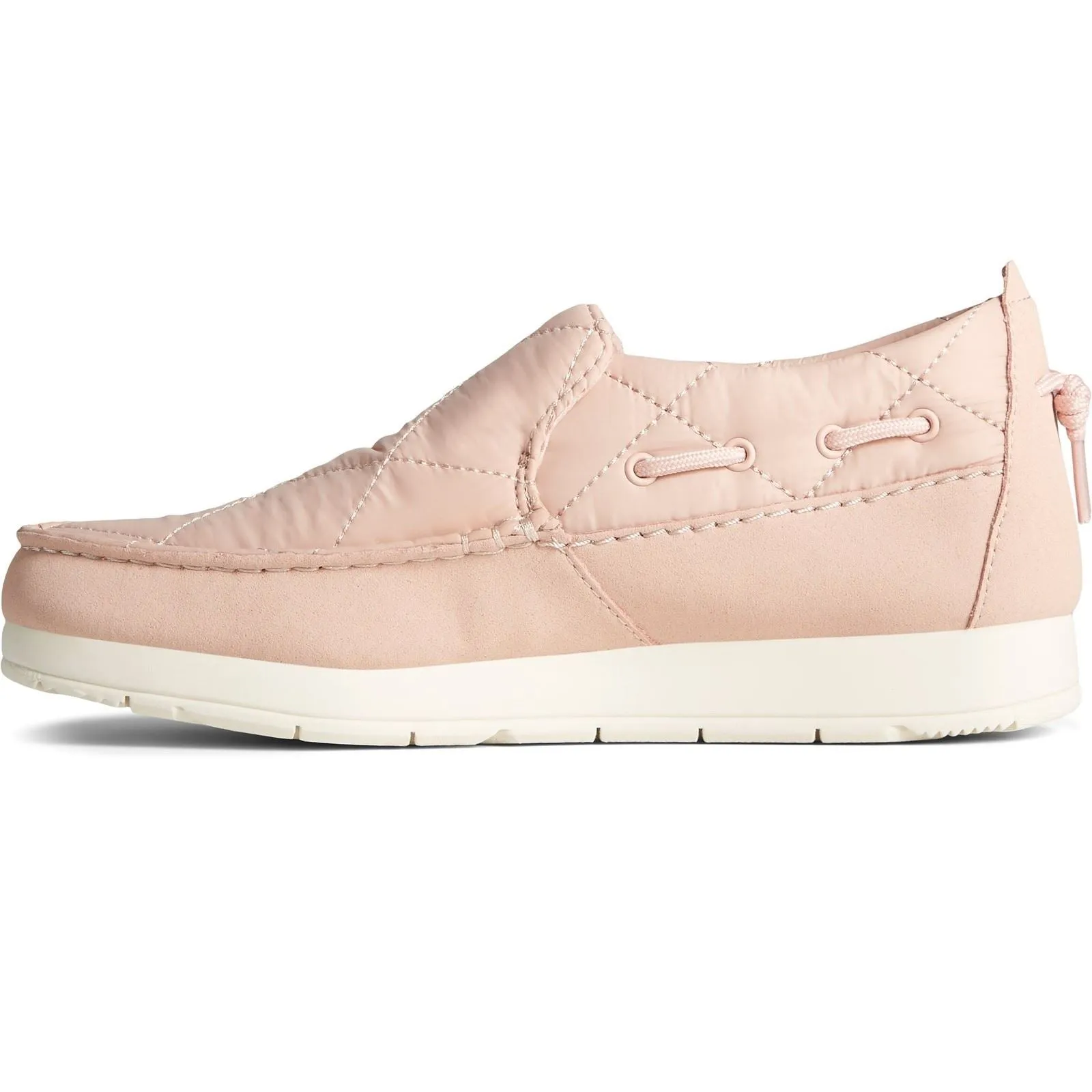 Sperry Moc-Sider Suede Women's Blush Moccasins Shoes