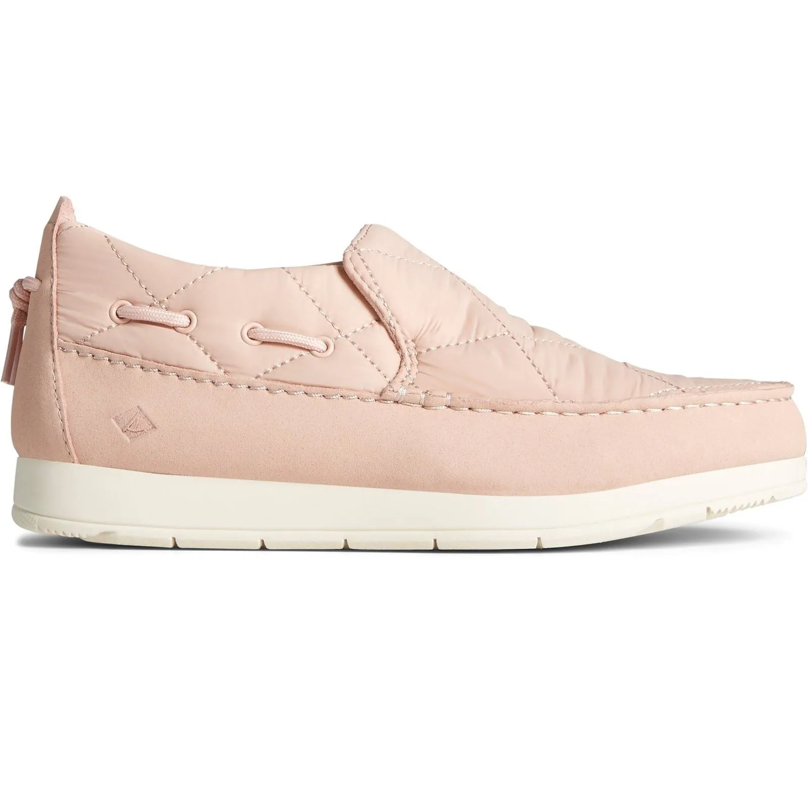 Sperry Moc-Sider Suede Women's Blush Moccasins Shoes