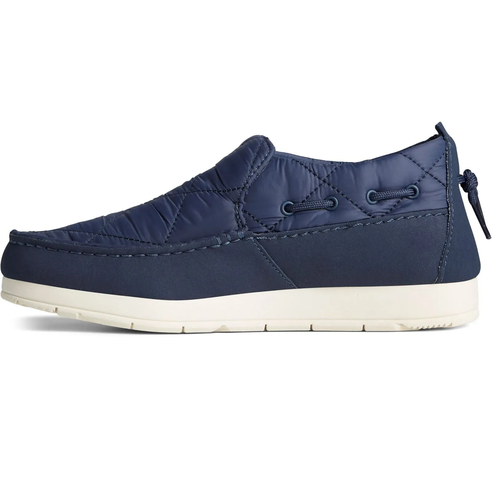 Sperry Moc-Sider Suede Women's Navy Moccasins Shoes